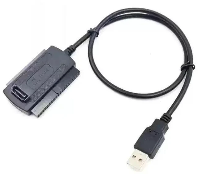 Main image of USB 2.0 to IDE/SATA 3-in-1 Adapter Cable Plug-and-Play Hard Drive Converter for 2.5" / 3.5" SATA & IDE Drives, External Storage Adapter for PC/Laptop