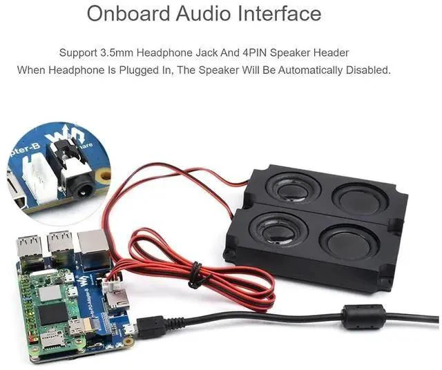Alt view image 5 of 7 - Pi Zero 2W to Raspberry Pi 3B/B+ Adapter,Based on Raspberry Pi Zero 2W to Reproduce The Original Appearance of The 3B Series,Alternative Solution for Raspberry Pi 3 Model B/B+