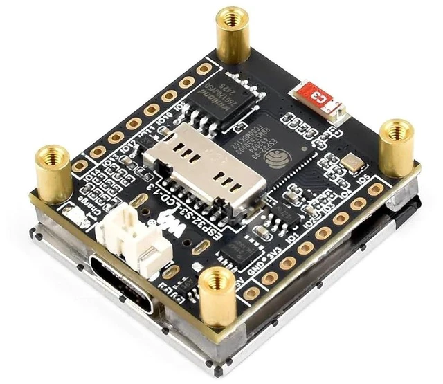 Alt view image 6 of 6 - ESP32-S3 1.3inch Display Development Board 240×240 Pixels 262K Color LCDSupports 90° Hardware Rotation,Built-in ST7789V2 Chip and 6-Axis IMU