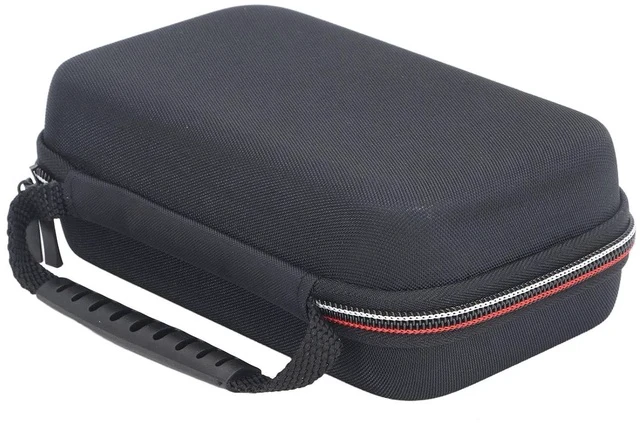Alt view image 4 of 6 - Black Transport Nylon for 3DS 2DS XL, Shell Hard Protector of a Portable Game Console with Locations to Store Games