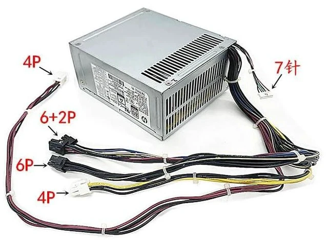 Alt view image 3 of 4 - DPS-500AB-32 A 901759-013 PA-4501-1 DPS-500AB-36 A DPS-500AB-51 A DPS-500AB-32A DPS-500AB-36A DPS-500AB-51A 500W Power Supply for H P Z2 800 880 G3 G4