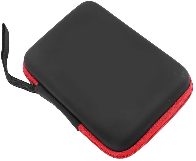 Alt view image 3 of 7 - Sturdy 3.5in Portable Game Console Storage Bag with Soft Lining Mesh Pockets for Miyoo Mini Plus Gaming Console, Protective Carrying Case