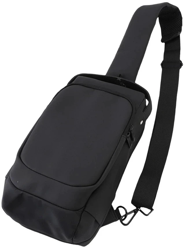 Alt view image 7 of 7 - Carrying Case for Steam Deck OLED Handheld Gaming Console, Travel Chest Carrying Gaming Pouch, Travel Bag for Consoles & Accessories with Large Storage Space, Black