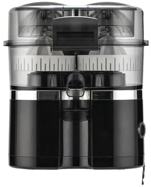 Main image of Dual-Head Automatic Multifunctional Citrus Juicer Pulp/Juice Separation, Slicing & Pressing Integrated, Electric Lemon/Orange Juice Extractor for Home Use