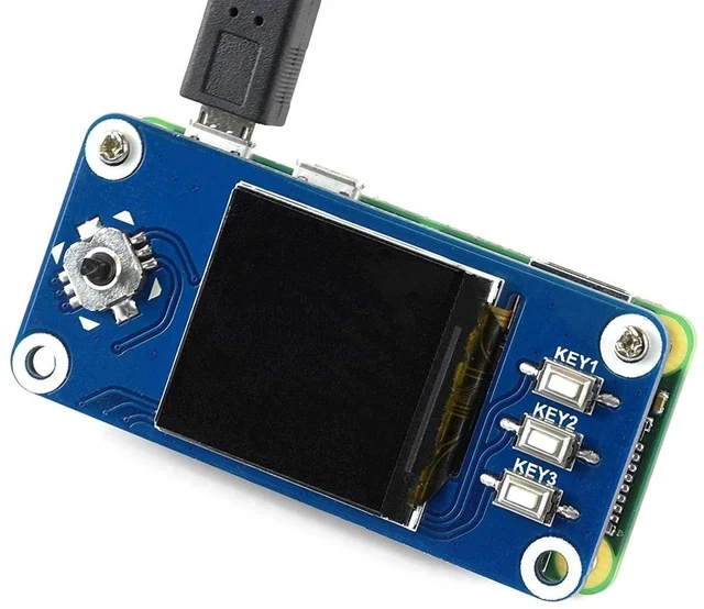 Alt view image 2 of 7 - 1.3inch IPS LCD Display HAT for Raspberry Pi 240x240 Pixels with Embedded Controller Communicating via SPI Interface.
