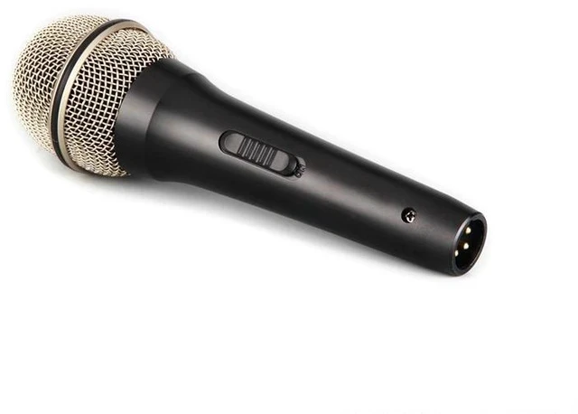 Alt view image 3 of 5 - MD200 Wired Dynamic Microphone Professional Handheld Mic for Singing, Stage, Karaoke, MC & Host, Durable for Live Sound - black