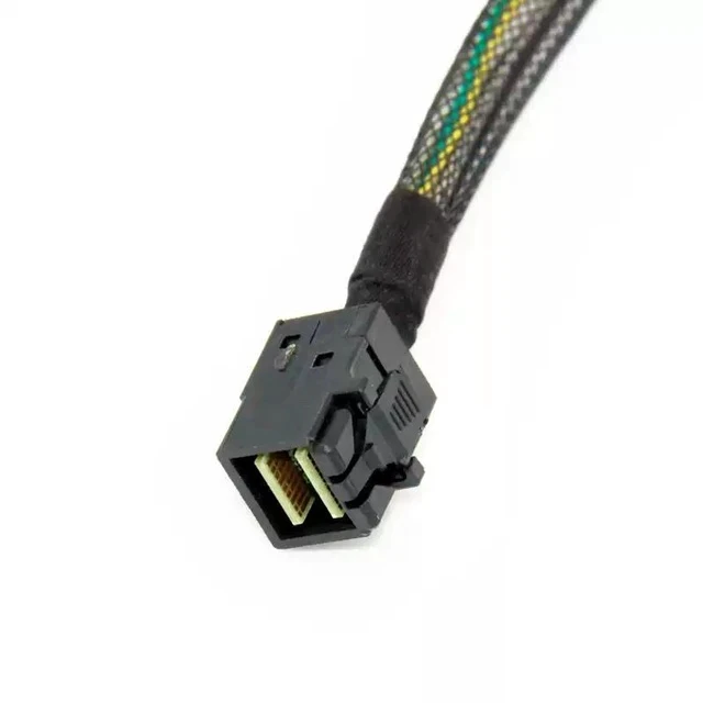 Alt view image 4 of 4 - MiniSAS HD to MiniSAS HD Cable SFF-8643 to SFF-8643 Direct-Attach Interconnect Cable - 0.55m
