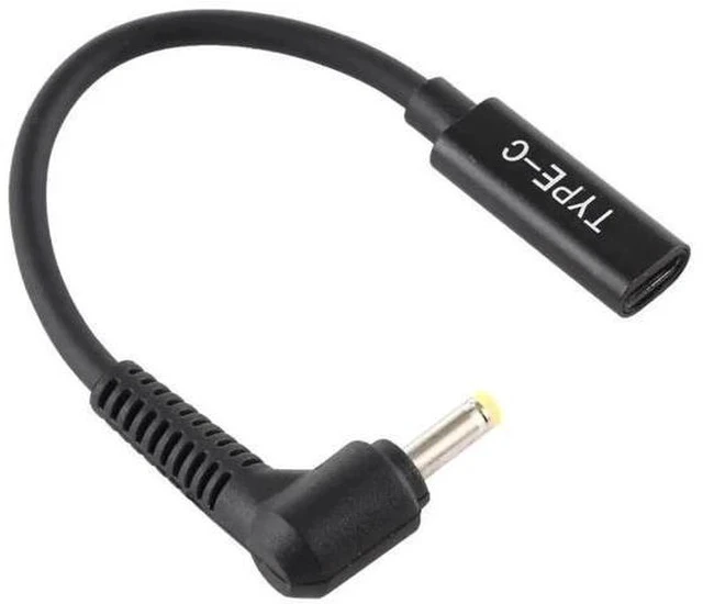 Alt view image 4 of 5 - USB-C Male to DC 4.0×1.7mm PD Power Charging Cable, Type-C to DC Barrel Jack Power Adapter Cord for Laptops, Routers, Single Board Computers & Small Electronics