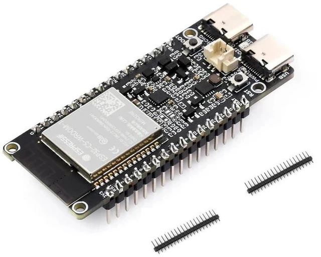 Main image of ESP32-C5 Development Board Wi-Fi 6 Devkit with pre-soldered Header Based on ESP32-C5-WROOM-1 Series Module,240MHz and 5GHz Dual-Band,32MB Flash and 8MB PSRAM,with Built-in Antenna