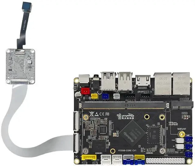 Alt view image 3 of 3 - 8MP MIPI Camera Module for YY3568 Dual GbE Low Power Arm Mainboard (Camera Module only)