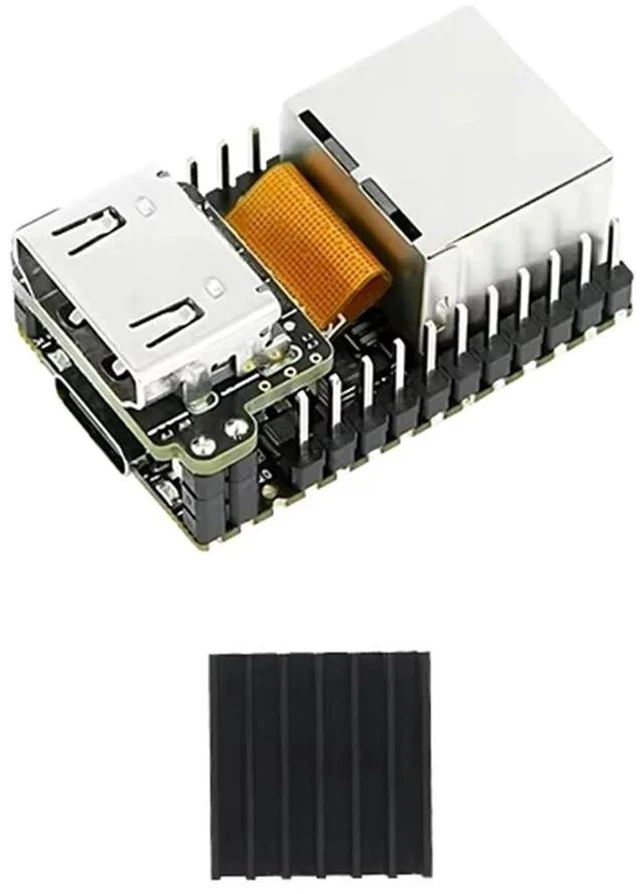 Main image of Sipeed NanoKVM Pi Mini Remote Control Operations Maintenance Server, 1TOPS NPU 1GHz C906 RISC-V Linux Single Board Computer, with 100M Network Connection (Lite-Paket)