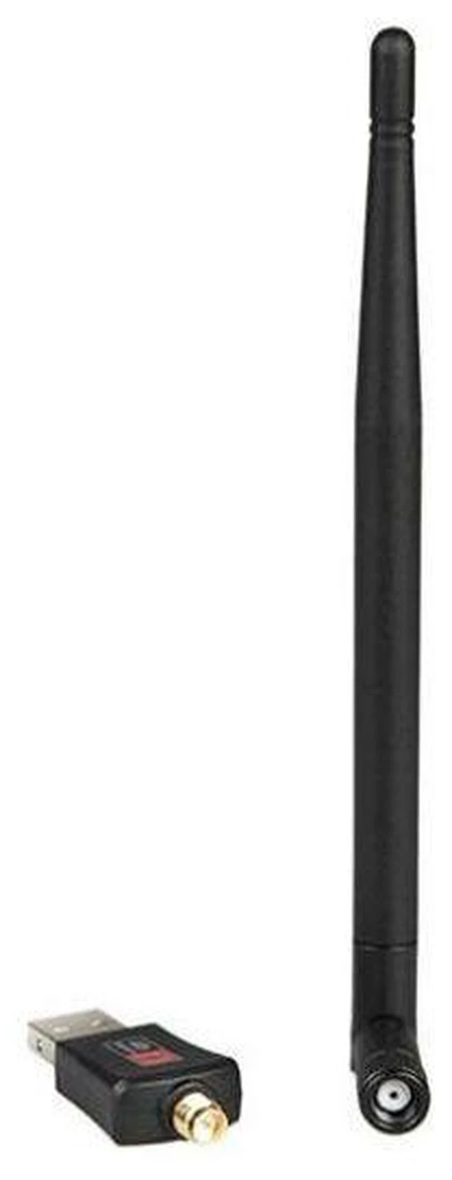 Alt view image 3 of 6 - 300M USB WiFi Adapter RTL8192EU Wireless Network Card, USB WiFi Receiver / Transmitter with 5dBi Antenna for Desktop / Laptop / PC