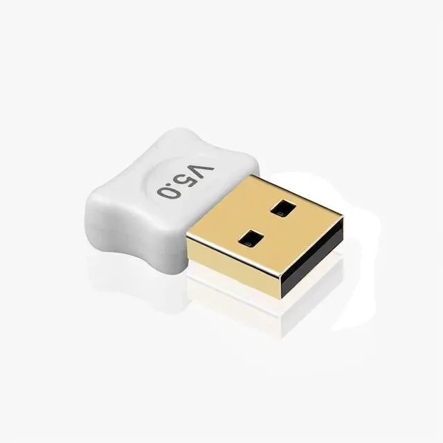 Alt view image 3 of 7 - USB Bluetooth 5.0 Adapter Wireless Bluetooth Audio Receiver & Transmitter for PC / Laptop, Computer Bluetooth Dongle, Dual-Mode TX/RX for Speakers / Headphones - Random colors