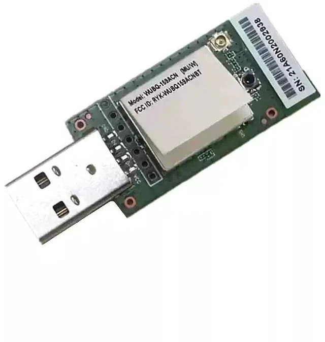 Alt view image 2 of 5 - WUBQ-159ACN Qualcomm QCA9377 USB Dual-Band WiFi 5G Wireless Adapter for Desktop PC (Internal/External)