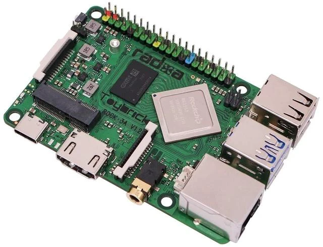 Main image of Rock 3 Model A SBC Rockchip RK3568 Quad-core Cortex-A55 Processor Brings M.2 Slots for NVMe SSD, WiFi 6 to Raspberry Pi Form Factor (8G Version)
