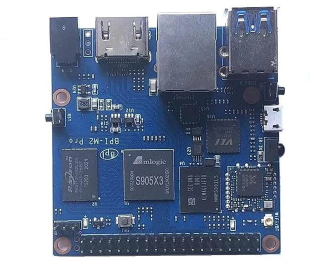Alt view image 2 of 7 - Banana Pi BPI-M2 Pro Amlogic S905X3 Single Board Computer for IOT Smart Home Control gatewa and NAS Server