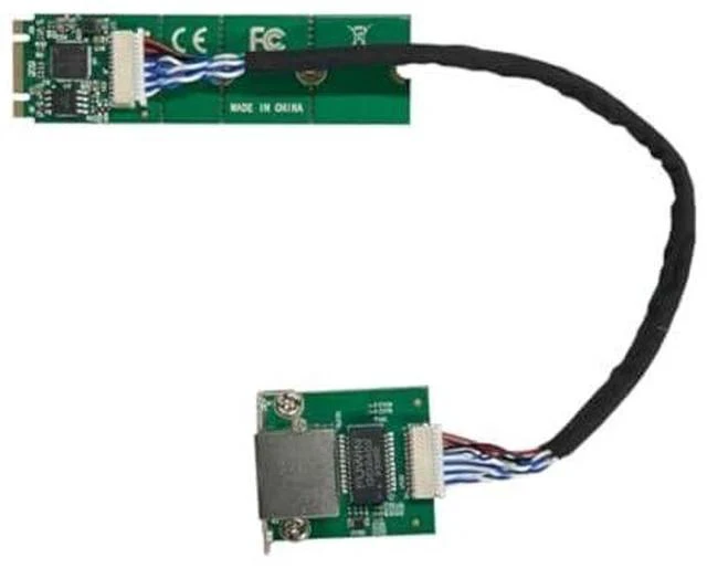 Main image of M.2 B M Key to 2.5 Gigabit Ethernet,Support X1 X86 SBC, Intel i226 2.5G Ethernet Server NIC, Interface Card 10/100/1000/2500 Mbps RJ45 LAN, Support 2230/2242/2260/2280