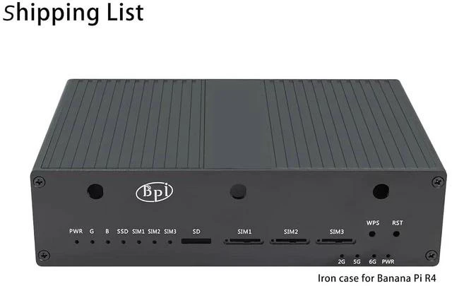 Main image of Banana Pi BPI-R4 Metal Case