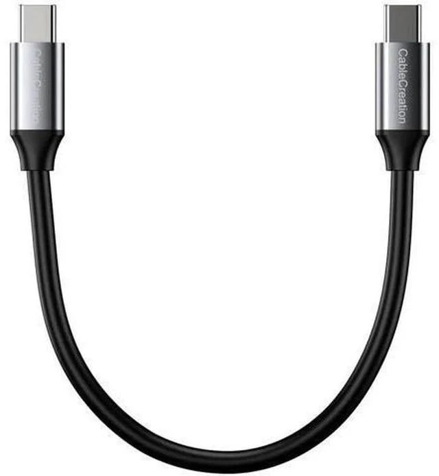 Main image of Short 1FT USB4 Thunderbolt 4 Cable, 40Gbps Data | 240W PD Charging | 8K@60Hz Video Cord Compatible with TB3/TB4 & All USB-C Devices