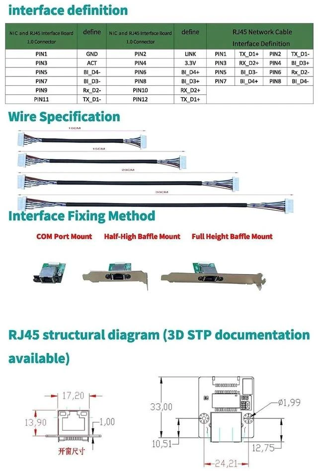 Alt view image 5 of 7 - M.2 A E Key to 2.5 Gigabit Ethernet,Support X1X86 SBC, Intel i226 2.5G Ethernet Server NIC, Interface Card10/100/1000/2500 Mbps RJ45 LAN, Support 2230