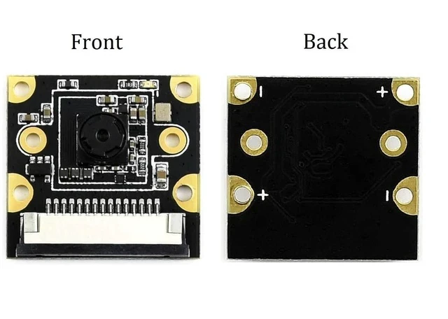 Alt view image 3 of 7 - Compatible with NVIDIA Jetson Nano Camera IMX219-77IR 8-Megapixels Infrared Night Vision IR Camera Module 3280 × 2464 Resolution with IMX219 Sensor Suit for AI Projects