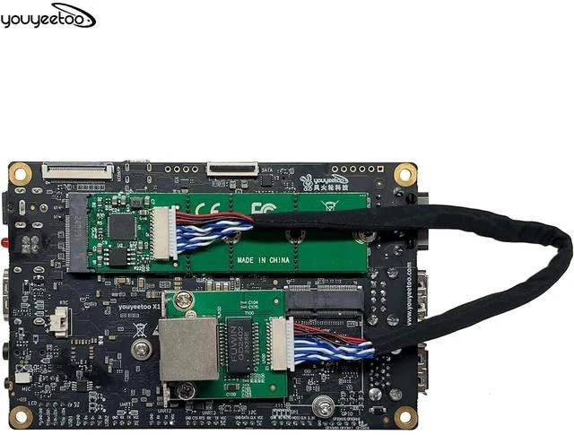 Alt view image 5 of 7 - i226-V Gigabit 2.5G Ethernet Server NIC Card - M.2 Interface for Enhanced Network Speeds,Support X1 X86 SBC, 10/100/1000/2500 Mbps RJ45 LAN (M.2 A + E Key,20CM)
