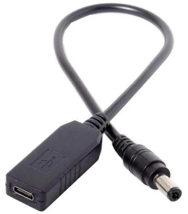 Main image of USB3.1 Type-C to Dual DC 5.52.1mm & 5.52.5mm PD Emulator Trigger Cable | Fixed 20V Output for DC Port Laptops
