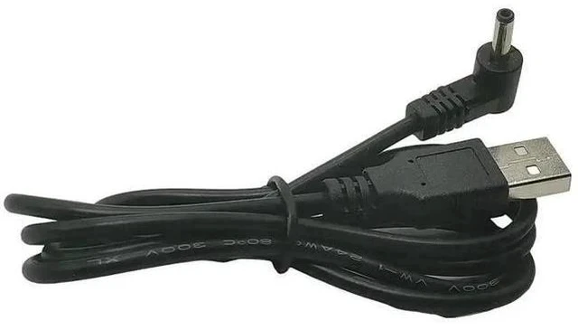 Alt view image 3 of 3 - USB 2.0 A Male to 3.5x1.35mm DC Power Cable, 5V Barrel Jack Charger Adapter Cord