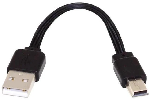 Alt view image 7 of 7 - 13cm Ultra Thin FPC Flat USB2.0 Type-A Male to Mini USB 5Pin Male Data Cable for FPV, Storage & Mobile Devices