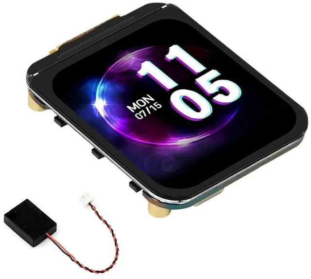 Main image of ESP32-C6 1.69inch LCD Development Board 240×280 Pixels 262K Color IPS Display Supports Wi-Fi 6 / BLE 5 and AI Voice Interaction
