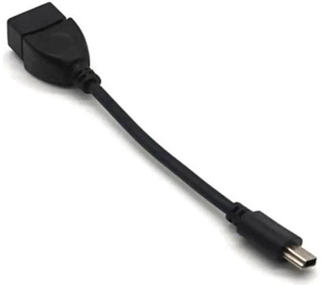 Alt view image 5 of 6 - 3 Pack Mini USB 5Pin Male to USB2.0 A Female OTG Adapter Cable for Phones, Tablets, Cameras & MP3/MP4 Players