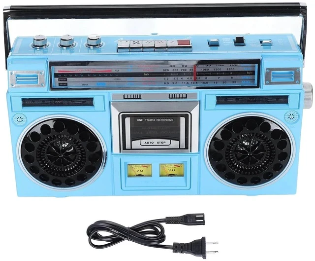 Alt view image 7 of 7 - Portable Cassette Tape Player - Retro Cassette Player, FM MW SW1 SW2 Radio Stereo, Bluetooth CasetteTape Player Recorder