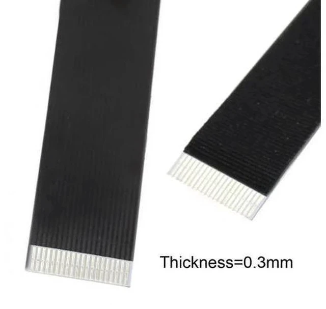 Alt view image 5 of 7 - 0.5M Flat Ribbon USB2.0 Male to Male Extension Flex Cable for Data Sync & Charging