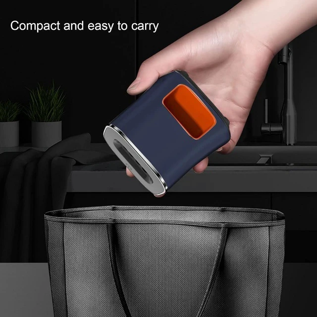 Alt view image 3 of 7 - Automatic Electric Nut Sheller Cracker, High Efficiency Safety Guard Easy Cleaning Premium ABS Stainless Steel, Portable Rechargeable with USB Cable Brush Instruction Manual Blue