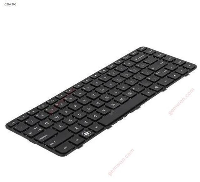 Alt view image 2 of 5 - US Keyboard for HP Pavilion -1000 DV5-2000 GLOSSY FRAME BLACK