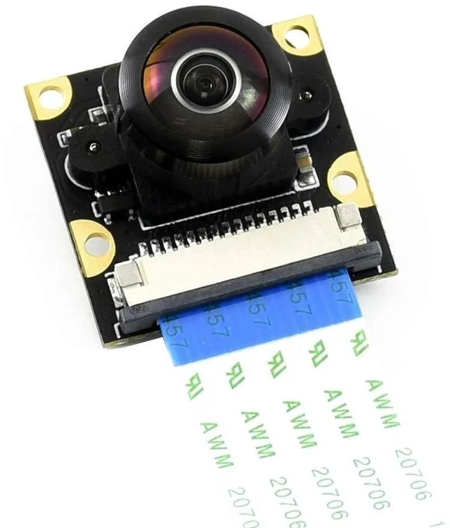 Alt view image 3 of 7 - IMX219-200 Camera for Jetson Nano Developer Kit 8MP Camera Module with IMX219 Sensor 3280 × 2464 Resolution 200 Degree Wide Angle of View Suits for AI Projects