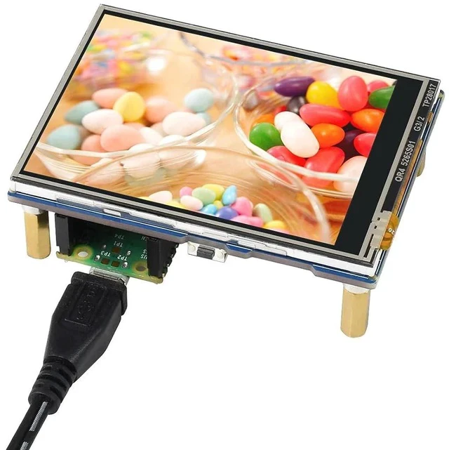 Alt view image 3 of 7 - for Raspberry Pi Pico LCD 2.8inch Touch Display Module 320×240 Resolution 262K Colors Display IPS Screen,Resistive Touch Controller XPT2046, ST7789 Driver, Using SPI Bus