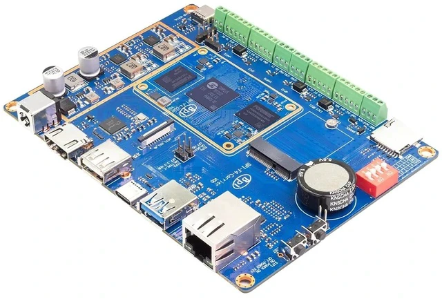 Alt view image 6 of 6 - Banana Pi BPI-F4 Industrial Control Board, Powered by Sunplus SP7350, 4GB LPDDR4, 32GB eMMC, 4.6TOPS NPU AI Solution for Robotics and Smart Devices (Standard Kit)