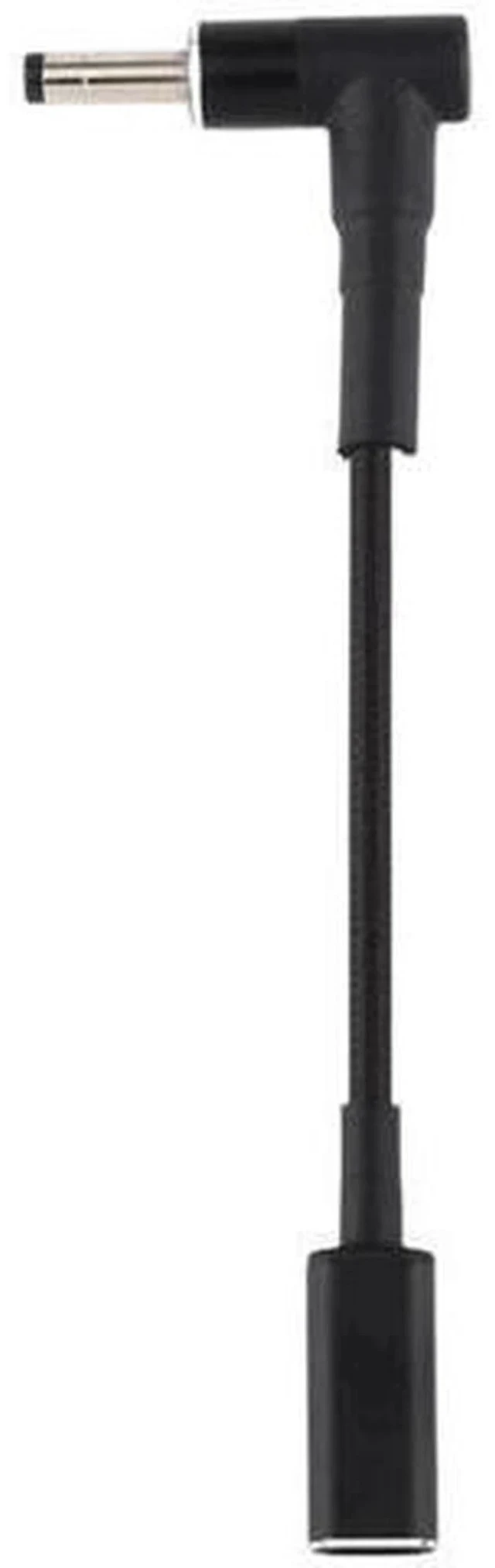 Alt view image 2 of 5 - PD 100W Right Angle 4.0×1.35mm DC to USB-C Nylon Braided Power Cable, 18.5V~20V Fixed Voltage Trigger Cord