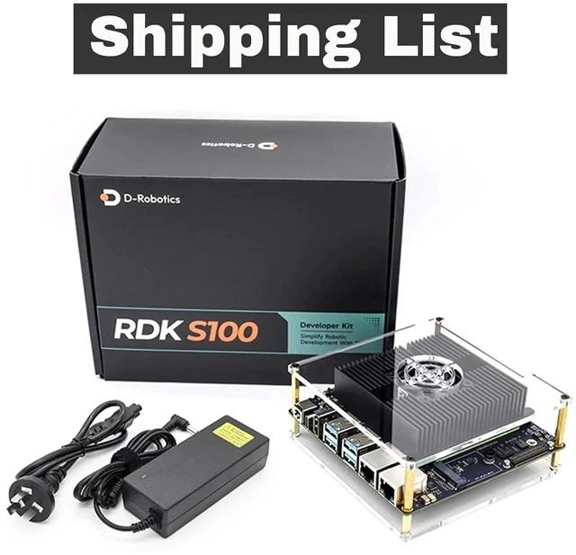 Alt view image 2 of 7 - RDK S100 Development Board Robot Kit, ROS, 6xARM Cortex-A78AE CPU, AI Development, Sweet Potato Robot, Up to 80 Tops of Computing Power (Standard Kit)