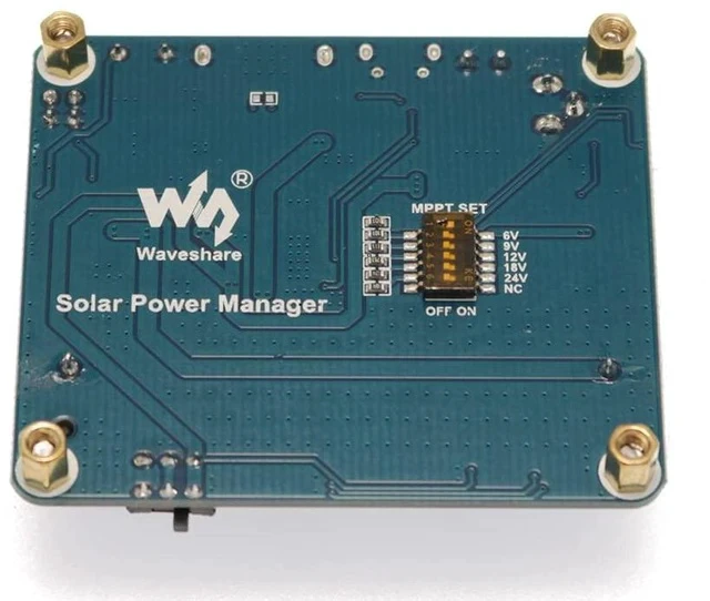 Alt view image 4 of 6 - Solar Power Management Module for 6V~24V Solar Panel Supports Solar Panel/USB Connection Battery Charging Onboard MPPT Set Switch