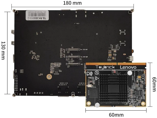 Alt view image 2 of 7 - TB-RK3568X Development Board with SATA 3.0 HDMI-2.0 EDV MIPI EDV Supports Android Linux Starter Kit for Industry, Business, Training