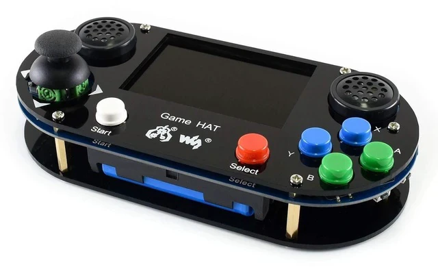 Alt view image 3 of 5 - Game HAT for Raspberry Pi 3B+/3B/2B/B+/A+/Zero/Zero W Portable Game Console Gameboy 3.5inch IPS Screen with Gamepad Joystick
