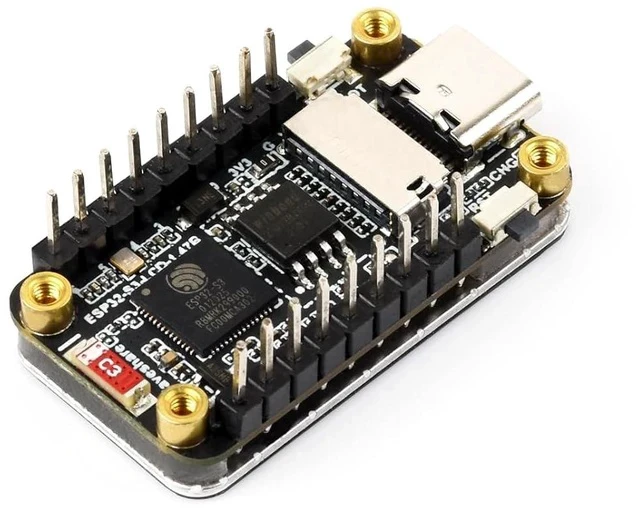 Alt view image 7 of 7 - ESP32-S3 1.47inch LCD Display Development Board Type B with pre-soldered Header 172×320 Resolution 262K Display Color Display Supports 2.4GHz Wi-Fi and BLE 5