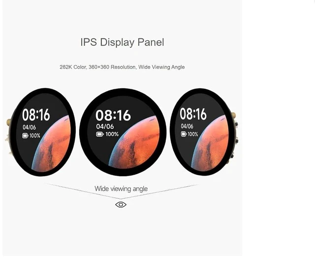 Alt view image 4 of 6 - ESP32-S3 1.85inch Round Display Development Board 360×360 Resolution 262K Color LCD, 32-bit LX7 Dual-core Processor,Supports WiFi & Bluetooth