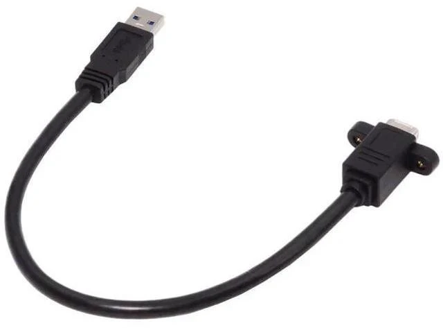 Alt view image 2 of 7 - 30cm USB3.0 Type-A Male to Type-B Female Extension Cable | 5Gbps High Speed Cord for External SSD, Hard Drive & Digital Camera