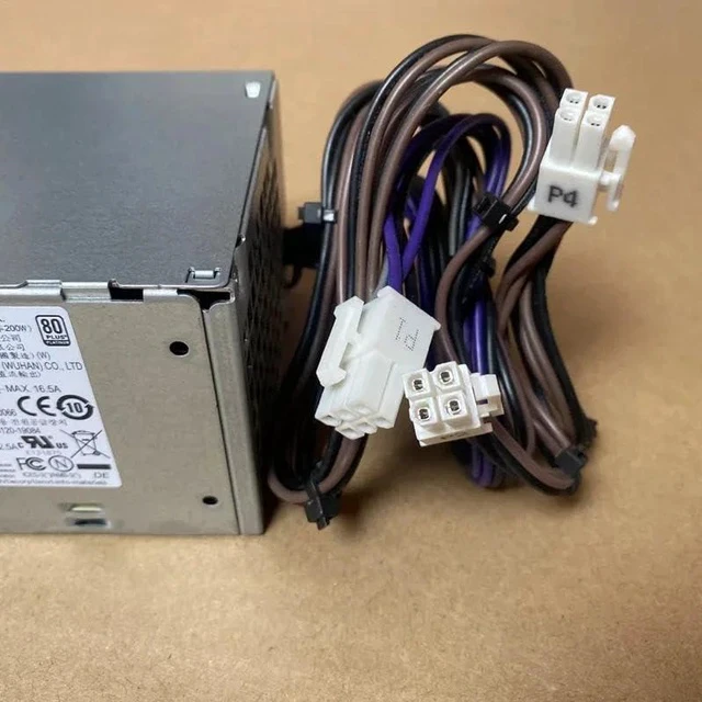 Alt view image 4 of 6 - 200W Power Supply AC200EBS-01 H200EPS-01 H200EBS-01 L200EBS-01 6+4+4Pin for De ll Opti Plex 3080 5080 7080 5090 7090 SFF