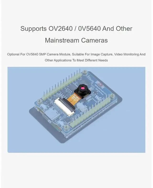 Alt view image 4 of 7 - ESP32-S3 2inch Capacitive Touch Display Development Board 240×320 Pixels IPS Screen Embedded with ST7789T3 Driver and CST816D Chip,Come with OV5640 Camera,Supports WiFi & Bluetooth