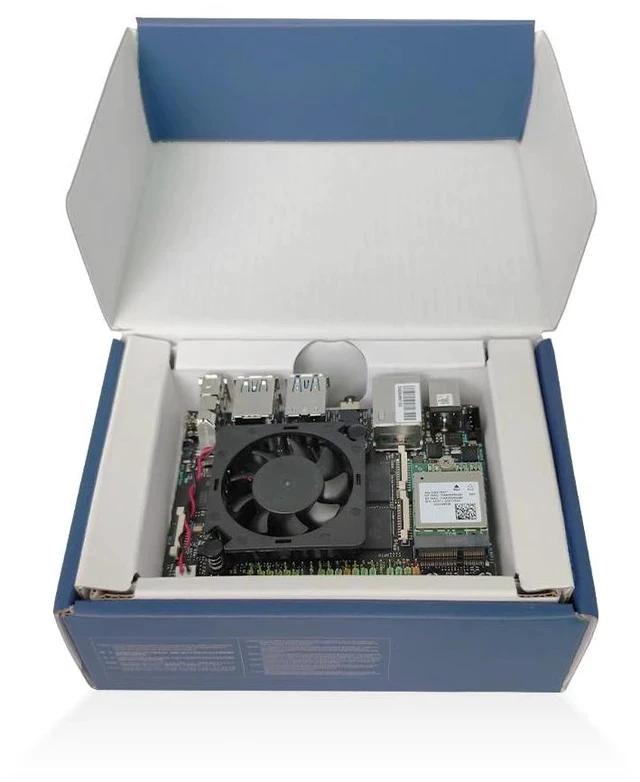 Alt view image 2 of 7 - Tinker Edge R SBC Rockchip RK3399Pro Mini Motherboard with 4G RAM 2GB Rockchip NPU 16GB eMMC 3TOPS (Pro Version 6GB+16GB)