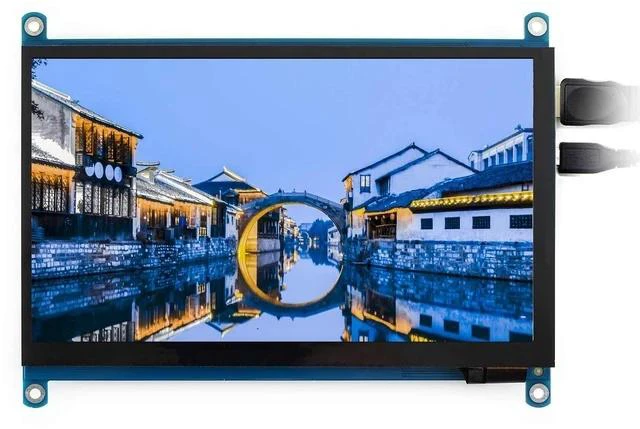Main image of 7inch HDMI LCD (H) 1024x600 IPS Capacitive Touch Screen LCD Display HDMI Module for Raspberry Pi, Jetson Nano, BB Black, Banana Pi, Microsoft XBOX360 and Nintendo Switch